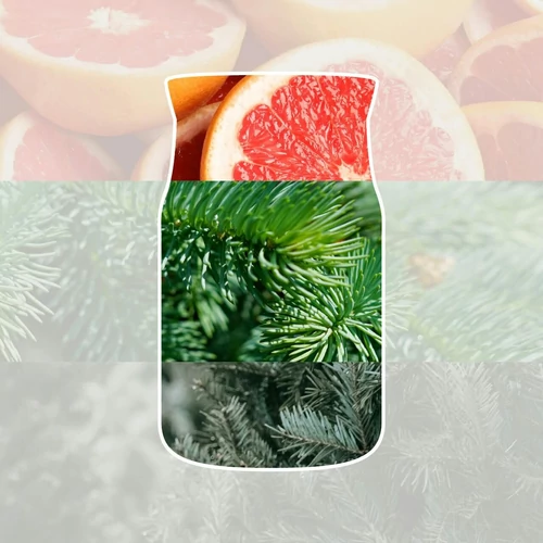 Yankee Candle® White Spruce & Grapefruit Signature kis üveggyertya 110 g
