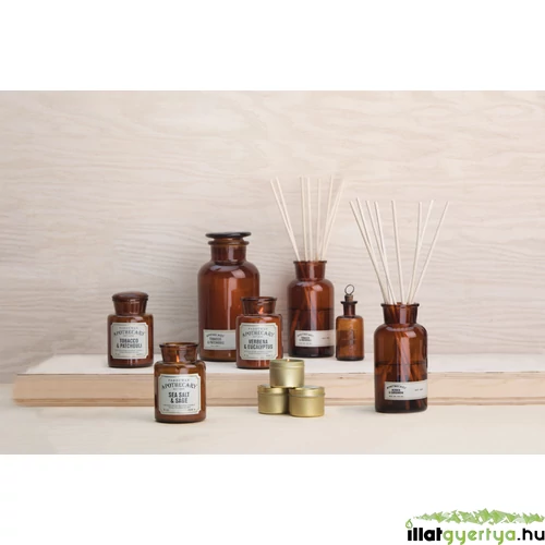Persimmon Chestnut Apothecary üveggyertya