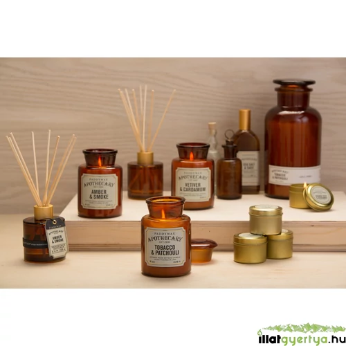 Persimmon Chestnut Apothecary üveggyertya