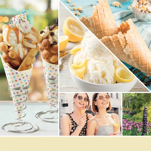 Yankee Candle® Banoffee Waffle Signature közepes üveggyertya 368 g