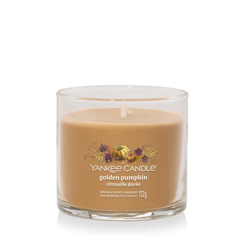 Yankee Candle® Golden Pumpkin Signature kis poharas gyertya 122 g