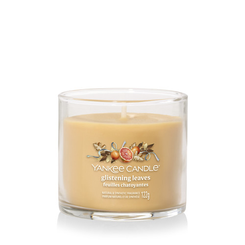 Yankee Candle® Glistening Leaves Signature kis poharas gyertya 122 g Yankee Candle® Glistening Leaves Signature kis poharas gyertya 122 g