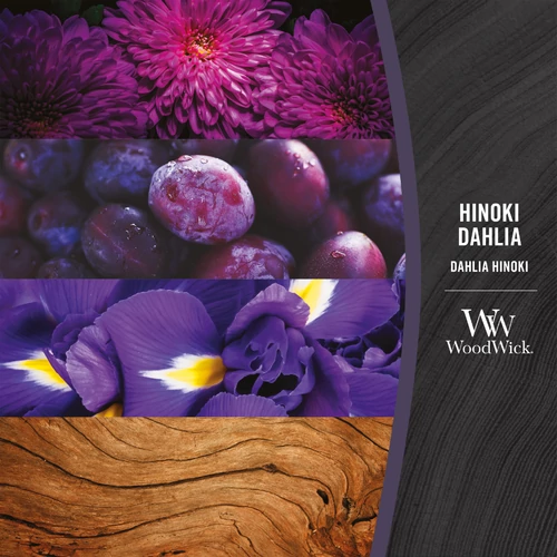 WoodWick® Hinoki Dahlia hajógyertya 453 g