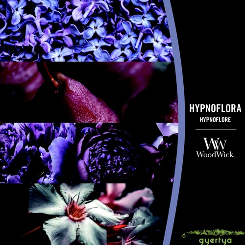 Hypnoflora közepes üveggyertya 275 g