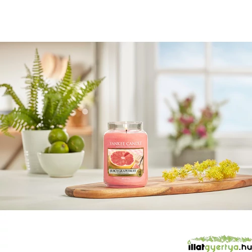 Juicy Grapefruit nagy üveggyertya