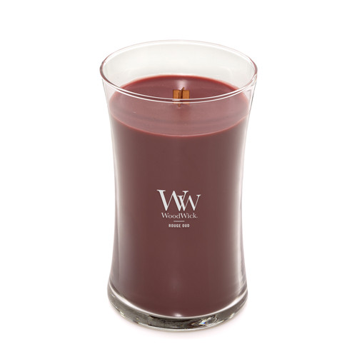 WoodWick® Rouge Oud nagy üveggyertya 609 g WoodWick® Rouge Oud nagy üveggyertya 609 g