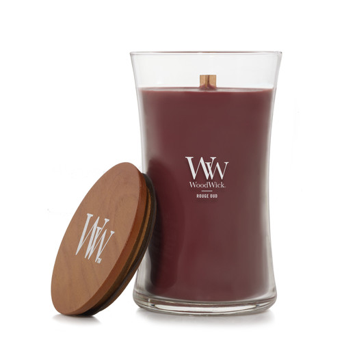 WoodWick® Rouge Oud nagy üveggyertya 609 g WoodWick® Rouge Oud nagy üveggyertya 609 g