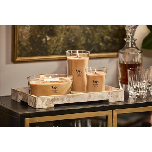 WoodWick® Golden Bourbon nagy üveggyertya 609 g