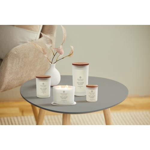 peace + tranquility (cashmere jasmine) közepes üveggyertya