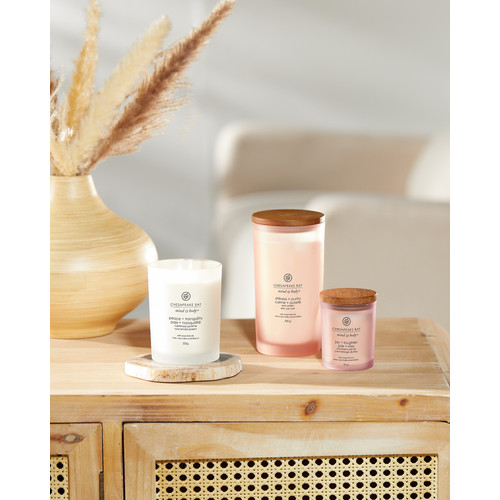 Chesapeake Bay Candle® joy + laughter (cranberry dahlia) kis üveggyertya 96 g