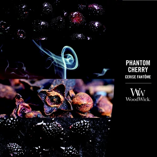 WoodWick® Phantom Cherry hajógyertya 453 g