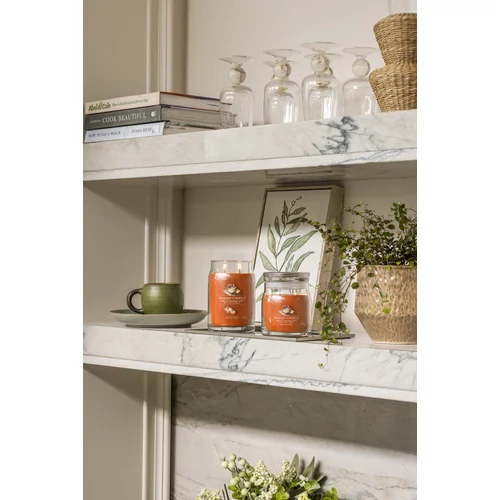 Yankee Candle® Pumpkin Cinnamon Swirl Signature nagy üveggyertya 567 g