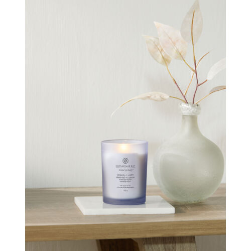 serenity + calm (lavender thyme) közepes üveggyertya