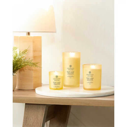 Chesapeake Bay Candle® strength + energy (pineapple coconut) kis üveggyertya 96 g