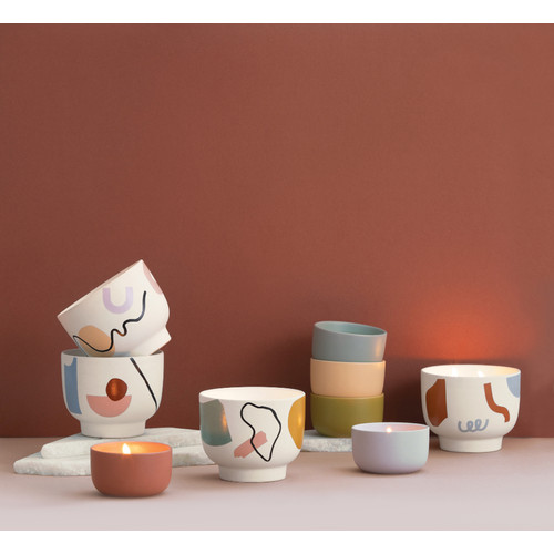 Paddywax™ Pink Opal & Persimmon Wabi Sabi nagy kerámia gyertya 340 g Paddywax™ Pink Opal & Persimmon Wabi Sabi nagy kerámia gyertya 340 g
