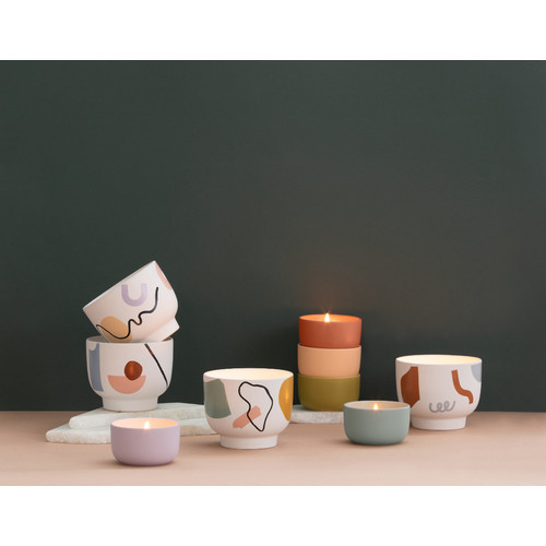 Paddywax™ Pink Opal & Persimmon Wabi Sabi nagy kerámia gyertya 340 g Paddywax™ Pink Opal & Persimmon Wabi Sabi nagy kerámia gyertya 340 g
