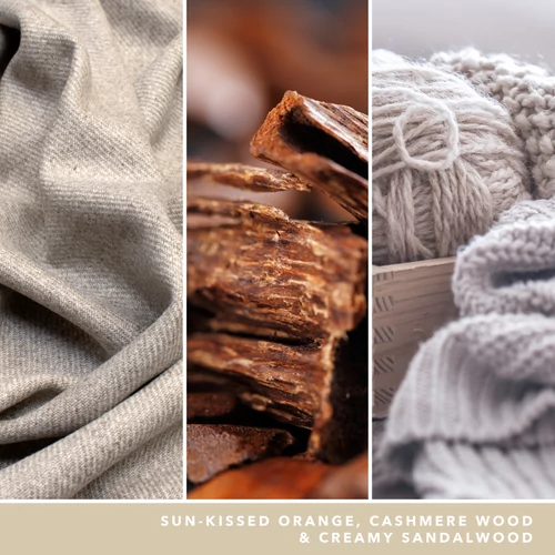 Yankee Candle® Warm Cashmere Signature nagy üveggyertya 567 g